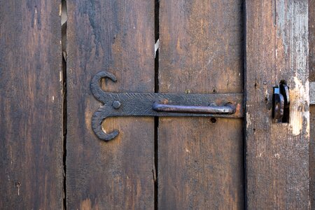 Macro metal antique