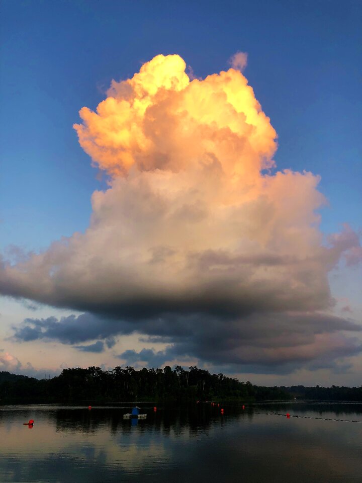 Sunset evening