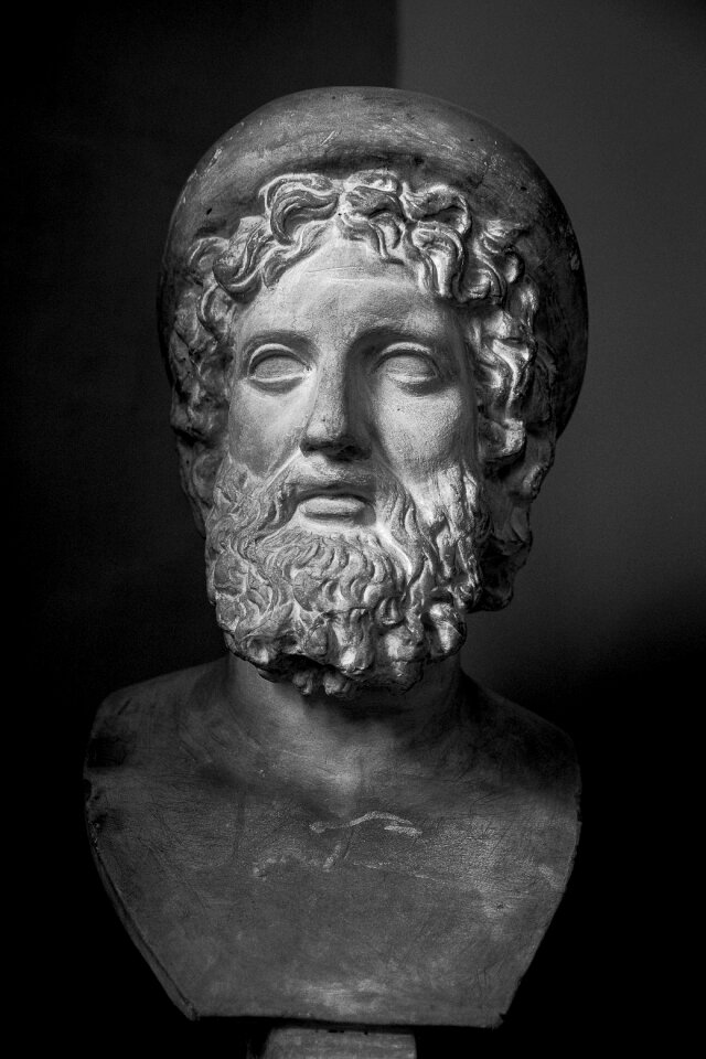 Art stone figure
