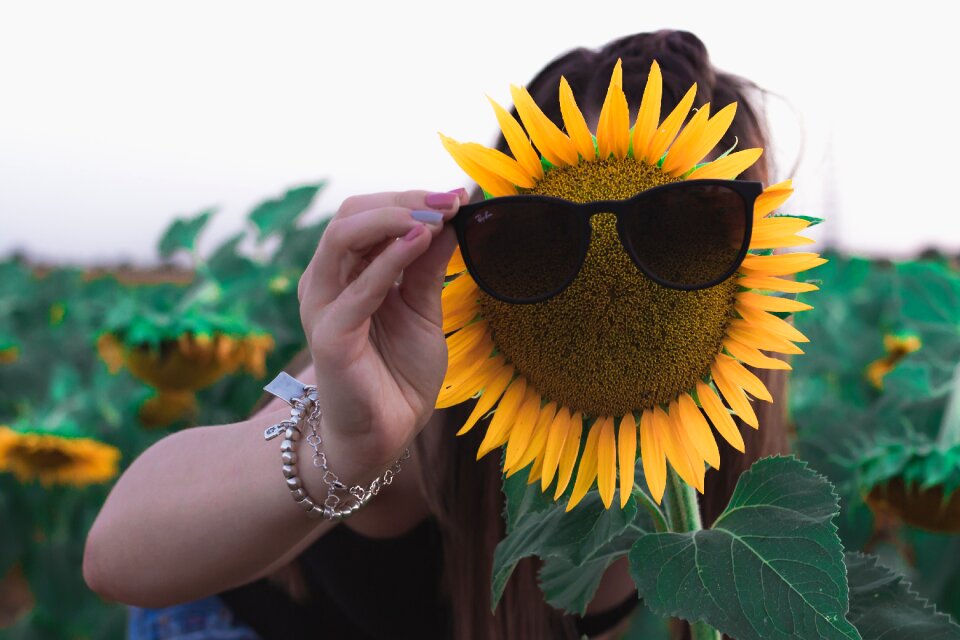 Yellow summer girl