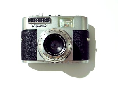 Retro photography photographer