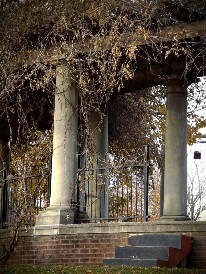 Picturesque peaceful gazebo