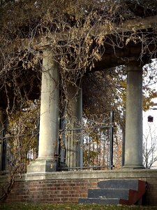 Picturesque peaceful gazebo photo