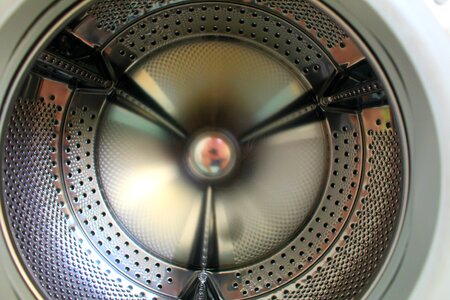 Basket washing machine inox