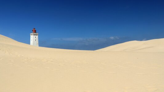 Natural landscape lighthouse
