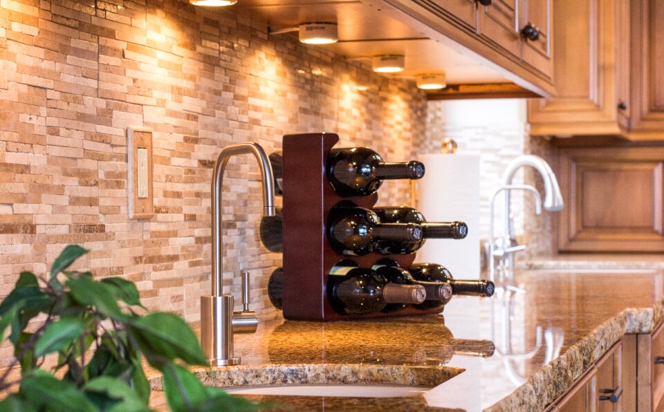 Kitchen sink interior design