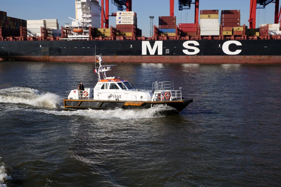 Pilotage port maritime