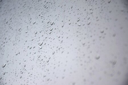 Rain window pane photo