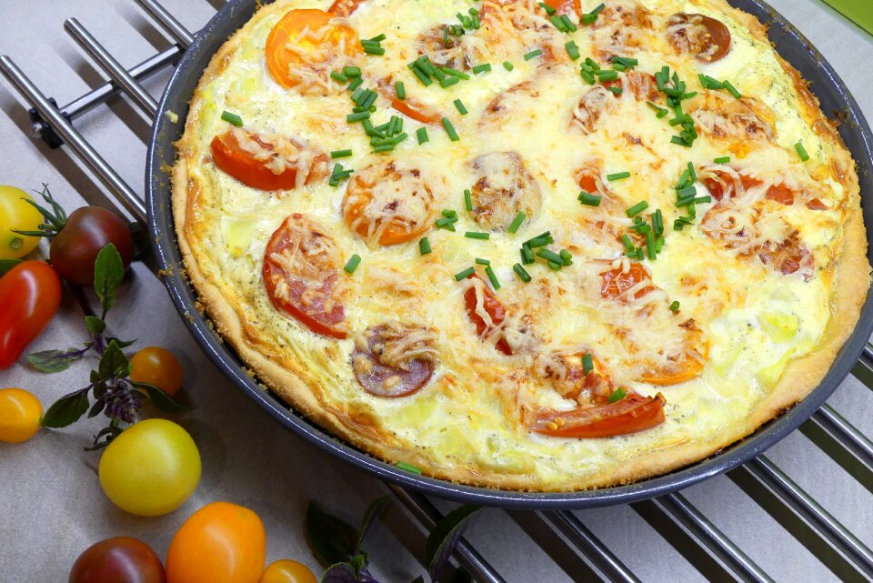 Vegetables cake tarte