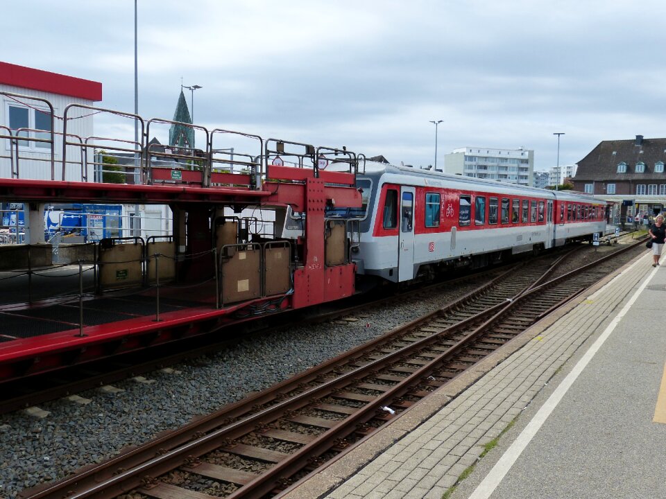 Westerland sylt railway line photo