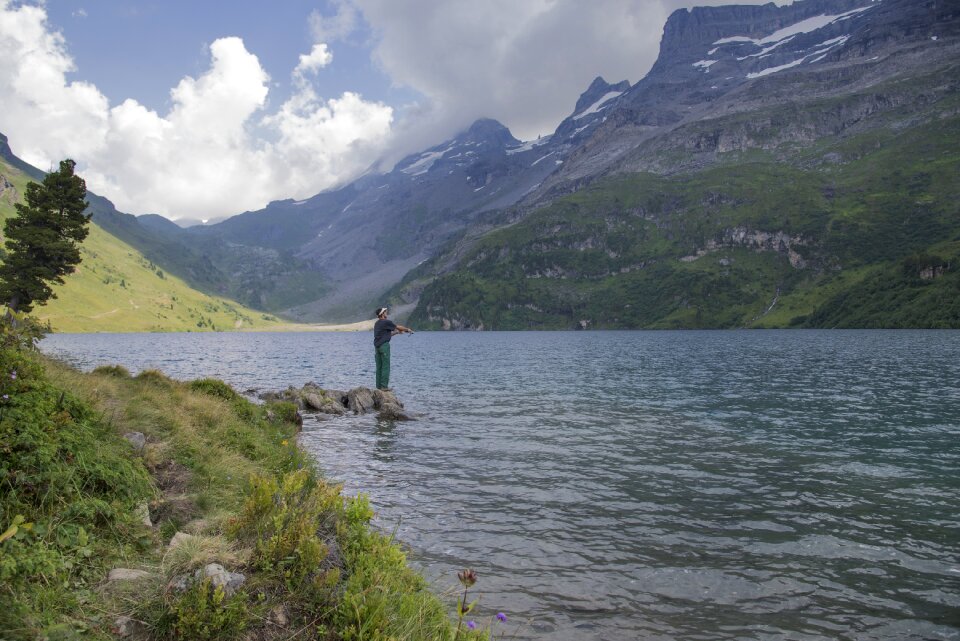 Bergsee engstle alpsee nature