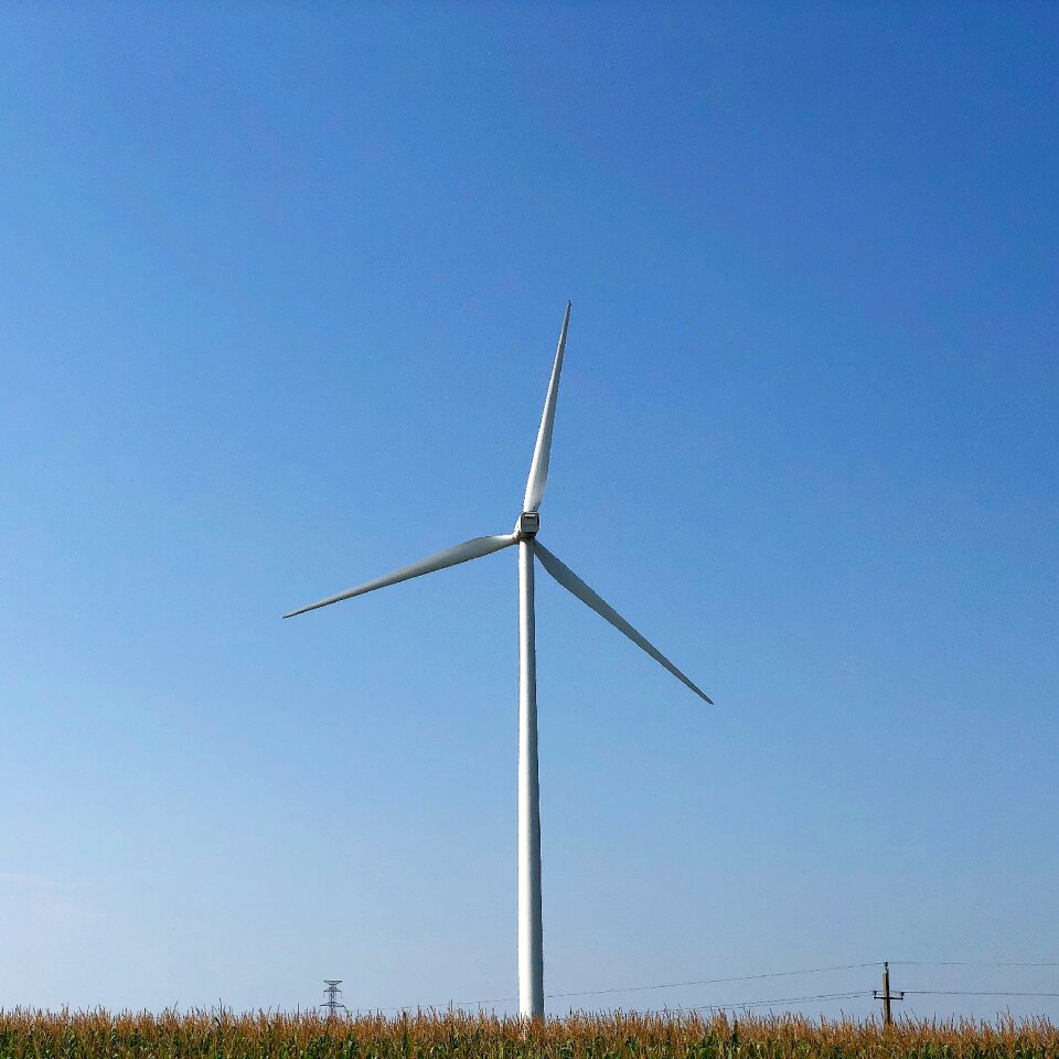 Wind energy environment sky photo