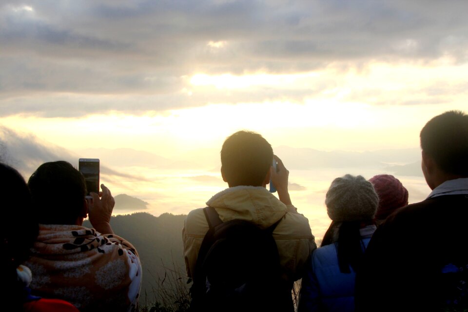 The landscape hill chiang rai photo