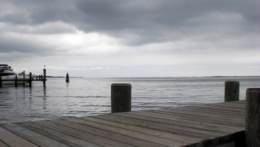Clouds island sea