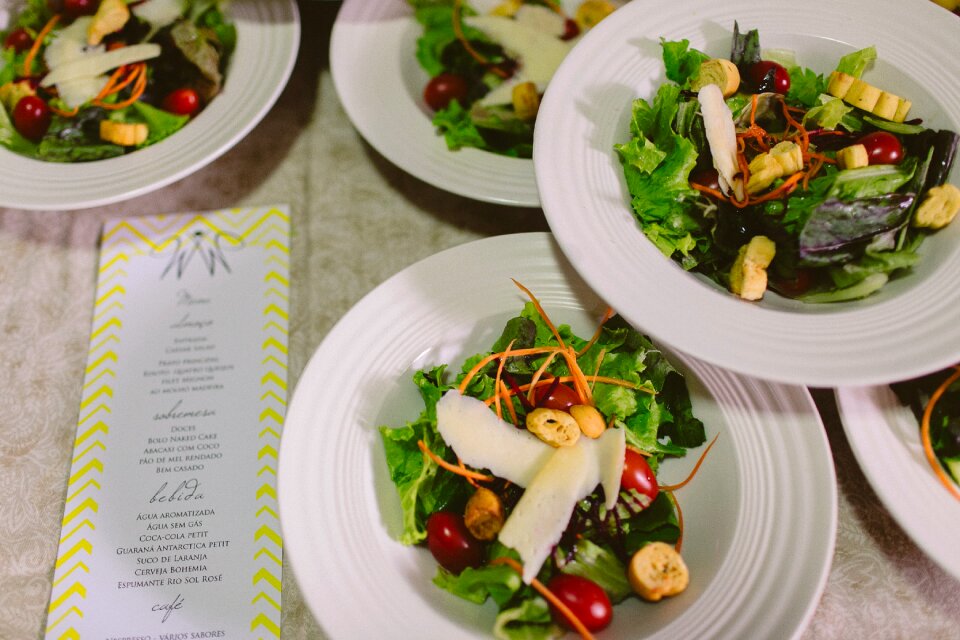 Vegetarian dinner diet