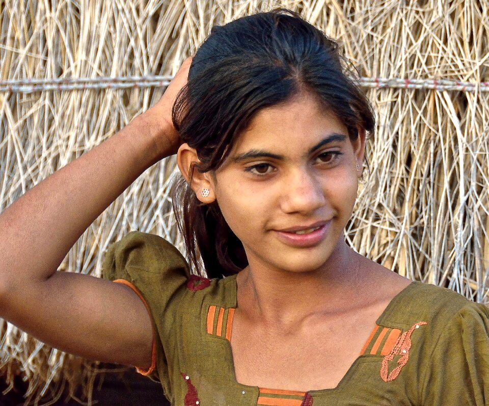 Girl portrait culture