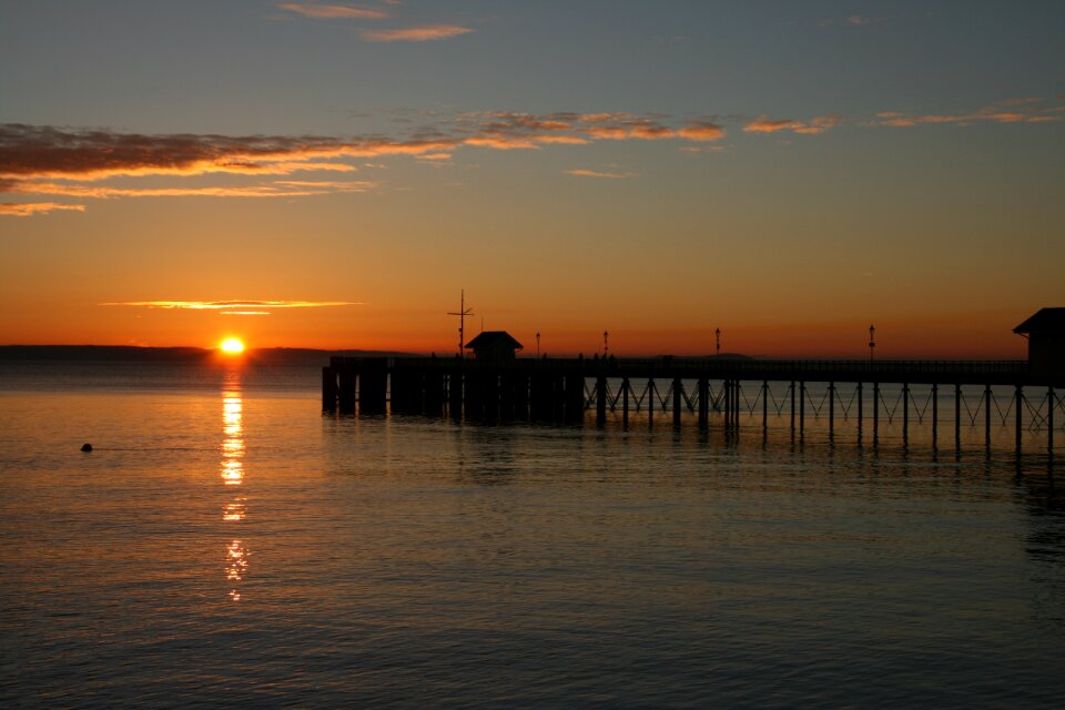 Sea morning sunlight