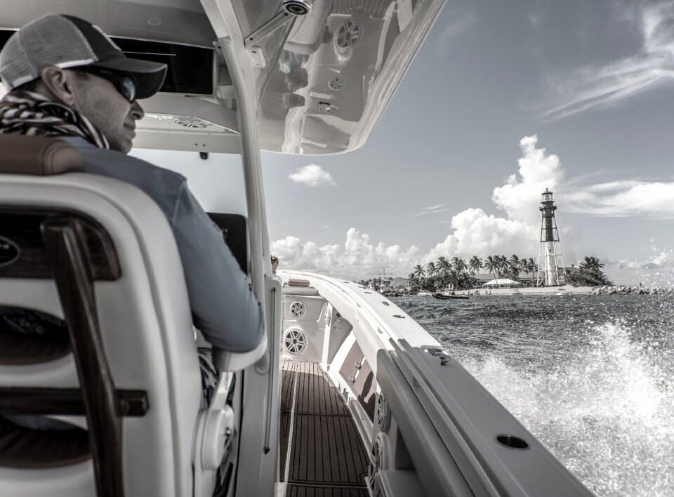 Lighthouse florida boats