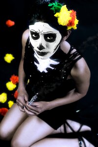 Dark halloween dead