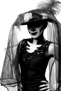 Dark halloween dead
