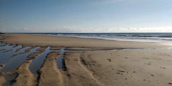 Ocean sky sand