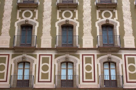 Facade house historic center