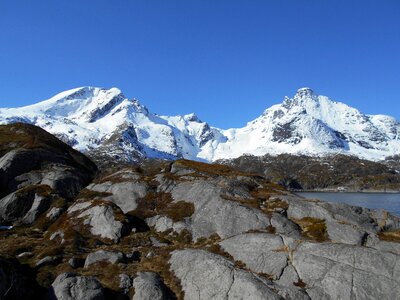 Mountains scandinavia travel photo