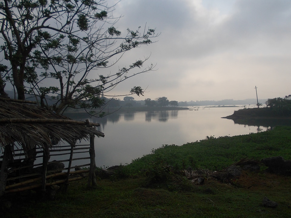 Water fog scenic