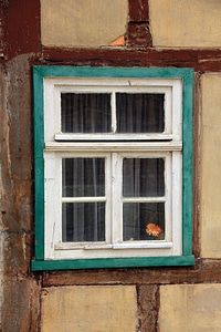 Fachwerkhaus window flower photo