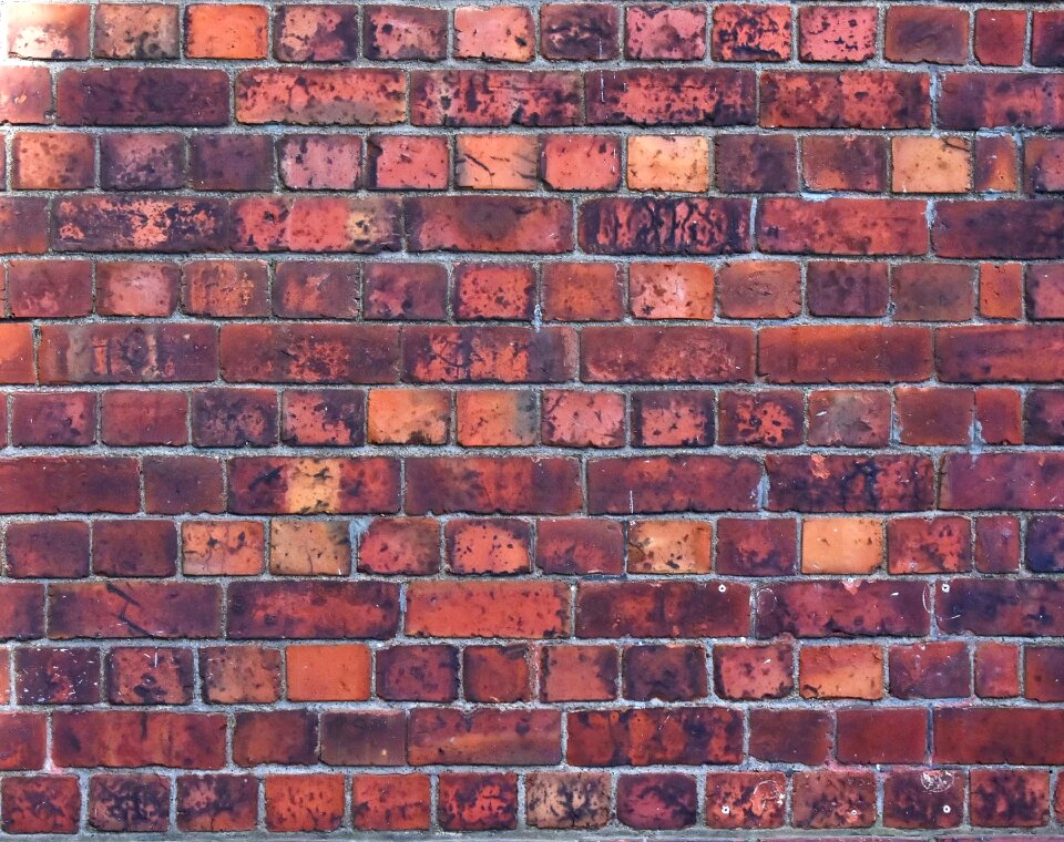 Pattern stone brickwork