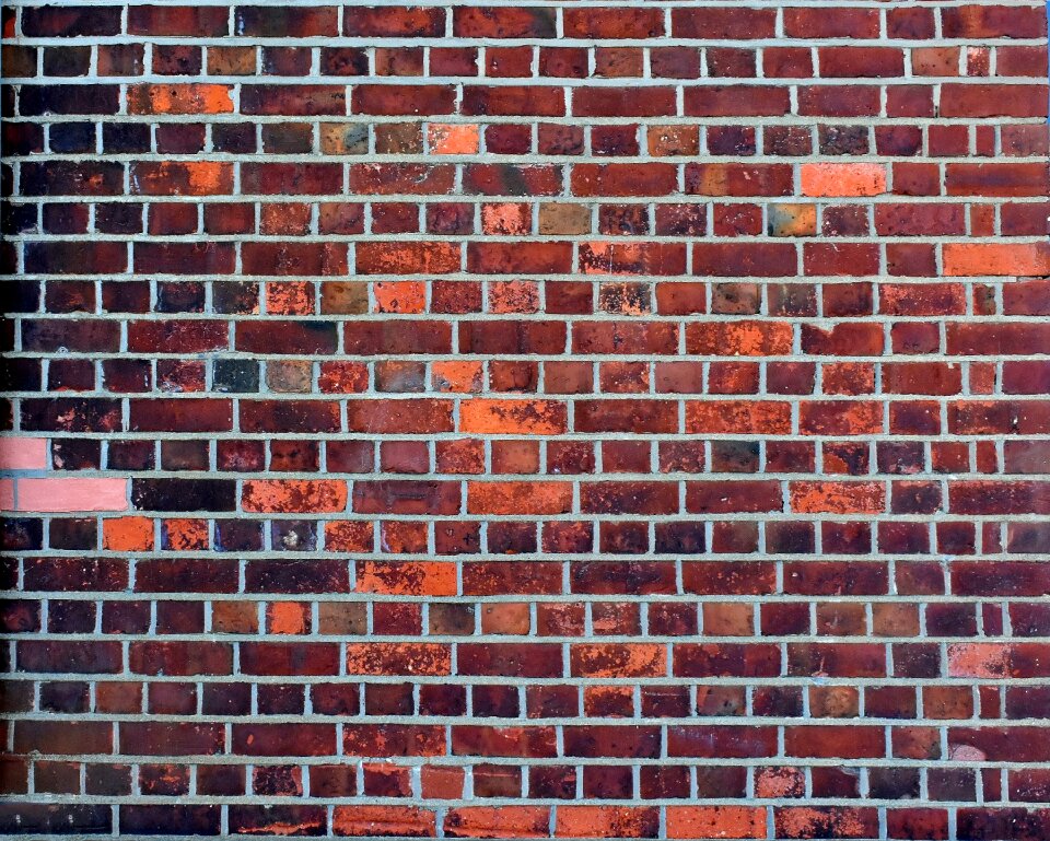 Pattern stone brickwork