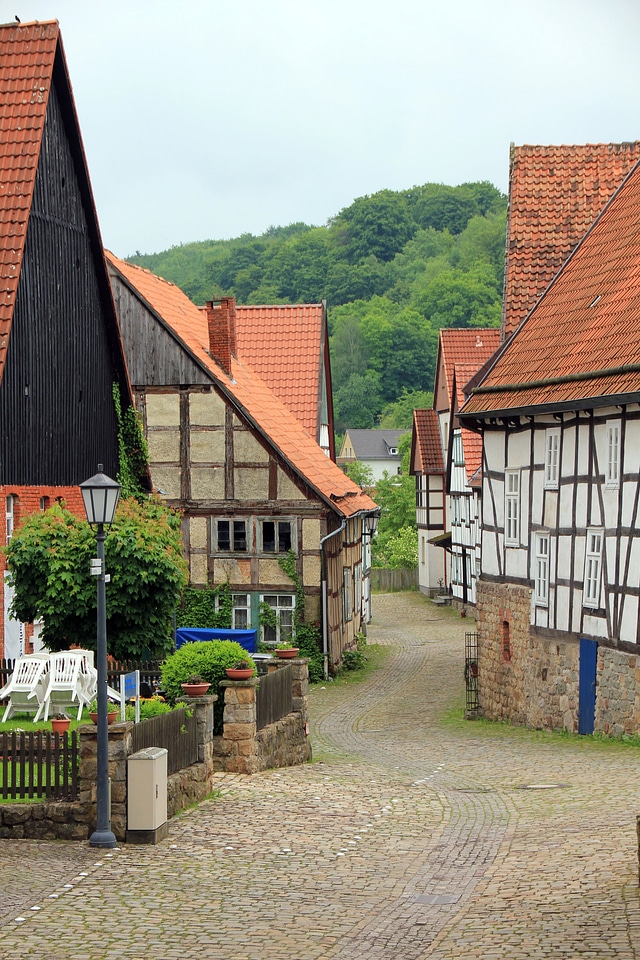Nostalgia houses building