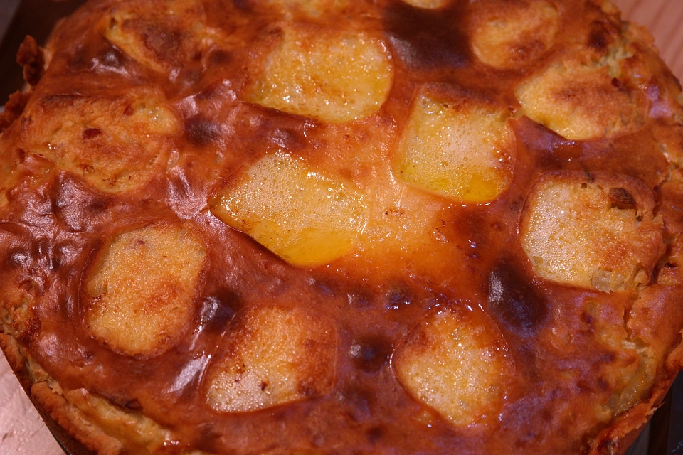 Lunch potatoes delicious
