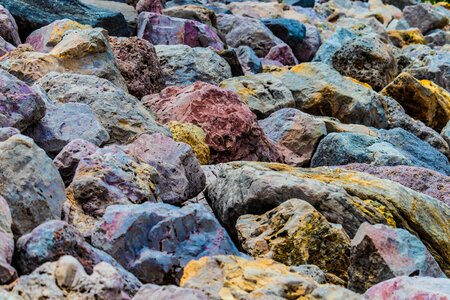 Pebbles tranquil zen photo