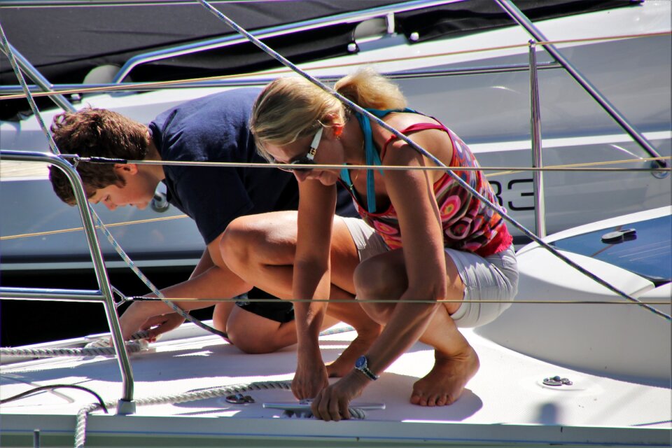 Boat sailboat rest