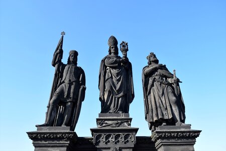 Warrior bishop monument