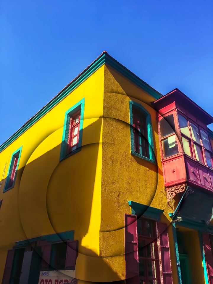 Building clear sky