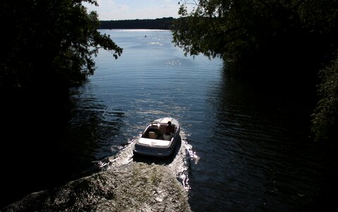 Sea boat ocean photo