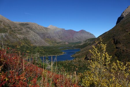 Fall blue photo