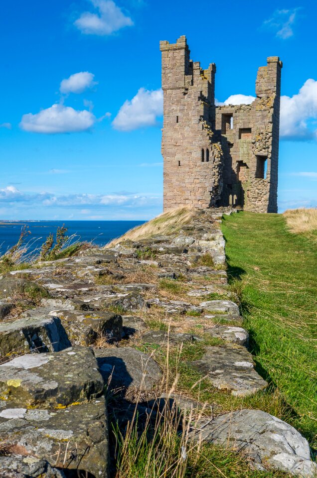 Castle middle ages sky
