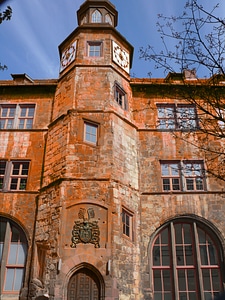 Marketplace monument coat of arms photo