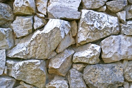 Wall stones masonry