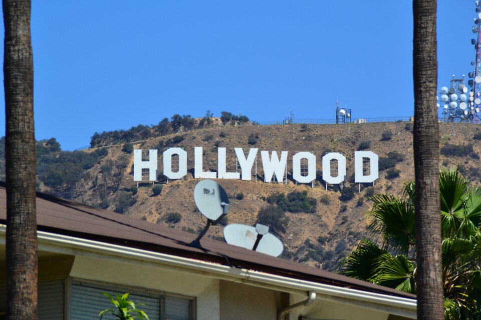 Hollywood california shield