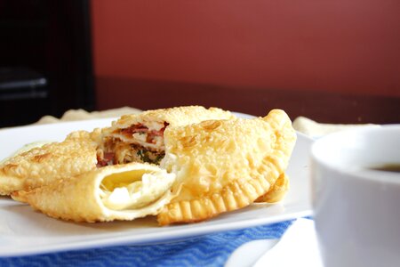 Home coffee pie
