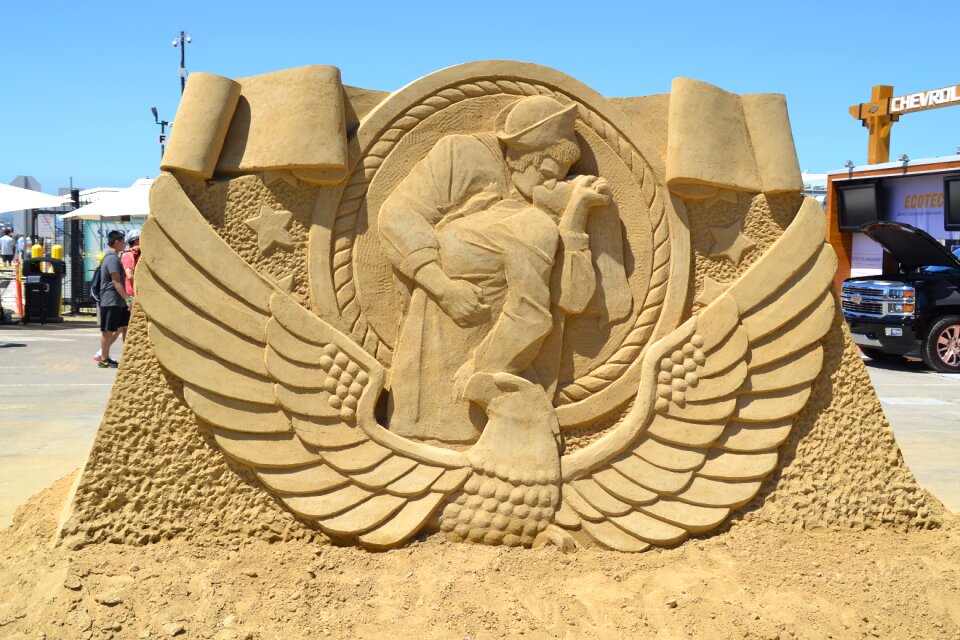 San diego sand art