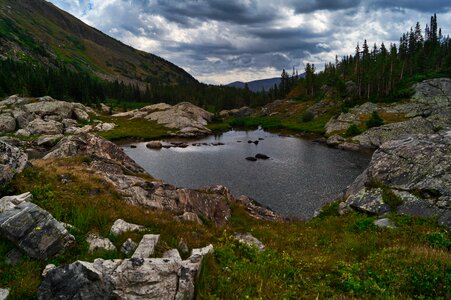 Trail fishing water