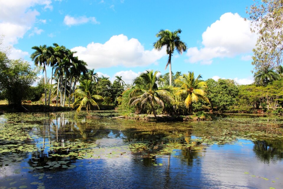 Landscape cuba sky