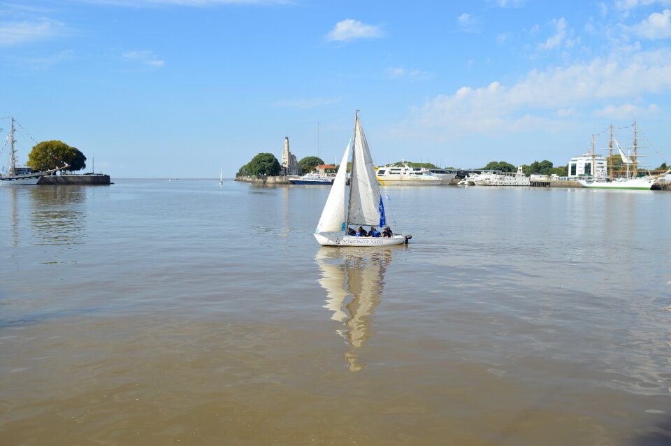 Sky spring boat