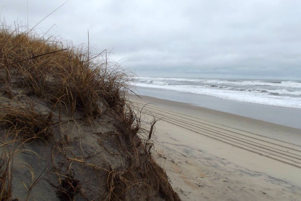 Ocean waves landscape