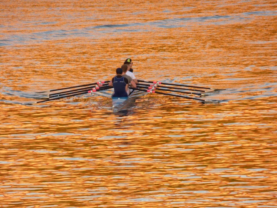 Water leisure orange water